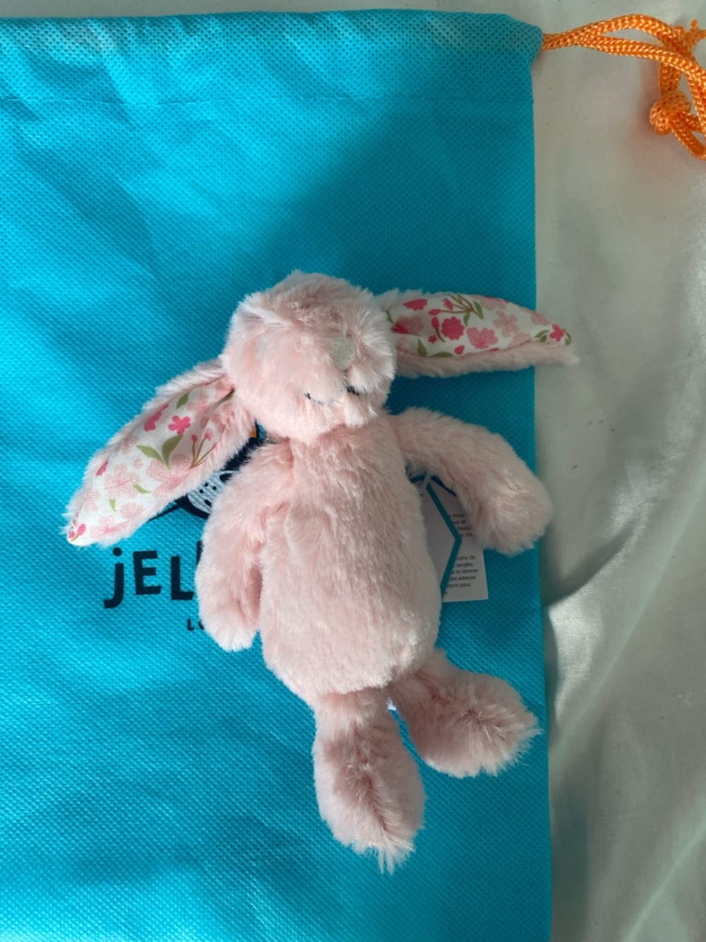 Plush Pink Bunny Soft Toy - Kids